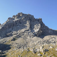 der Seekofel, der dritthöchste Gipfel der Gailtaler Alpen