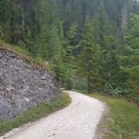 Abfahrt in den Krautgraben