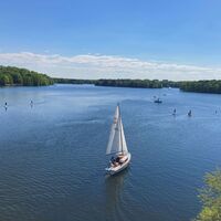 Sechs-Seen-Platte, Segelboote