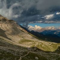 Der Weg zum Pas dele Selle