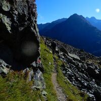 Jamtalhütte - Bielerhöhe/Silvrettastausee - Saarbrücker Hütte