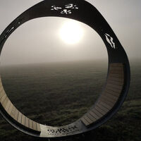 Kunstwerk "Schau mir in die Augen"