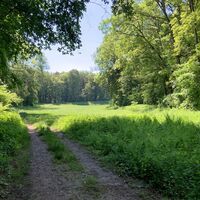 Weg entlang der Route