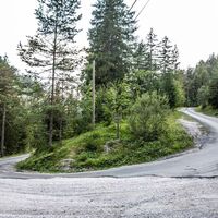 wir kommen zurück auf die Strasse und bleiben Links