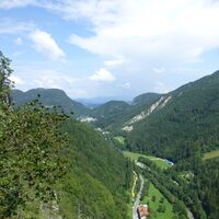Ausblick vom Rastplatz in Richtung Norden