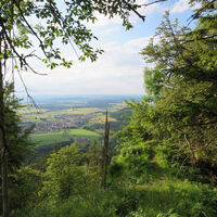 Blick ins Albvorland vom Oberhohenberg, Schömberg-Schörzingen