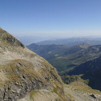 Umlaufer links, rechts der Säuleckkamm