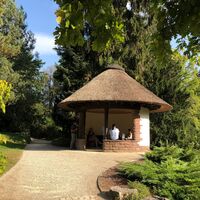 Pilgerpfad -Borkenhäuschen