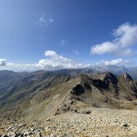 Blick nach Westen nach der Rotspitze