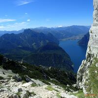 Aufstieg am Naturfreundesteig