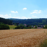 Blick ins Fuldatal