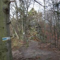 Abstieg: wieder nahe der Hirschwand