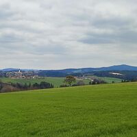 Schöner Ausblick zum Haugstein und nach Esternberg