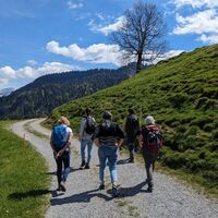 Unterwegs auf dem Klimaerlebnisweg