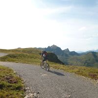 Aussichtsreiche Passage am Grat hinter dem Reichkendlkopf