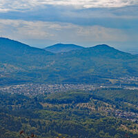 Aussicht vom Bernsteinfelsen