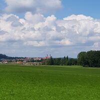 Wunderschöner Blick auf Ottobeuren