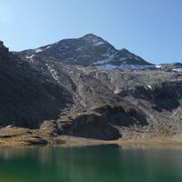 Fanellhorn vom Guraletschsee aus