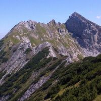 Querung vom Kreuzkogel zur Riffel