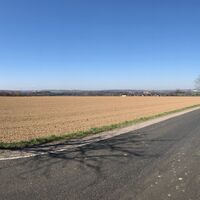 Blick Richtung Chemnitz und Schloss Lichtenwalde