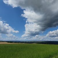 Biotopverbund-Runde Holzbronn - Aussicht über Holzbronn