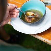 Kulinarik im Etappenziel Reichraming