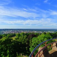 Blick vom Friedrichsturm Richtung Norden