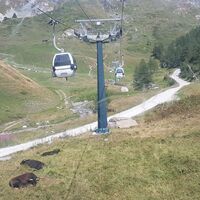 Corvinia-Seilbahn auf Plan Maison