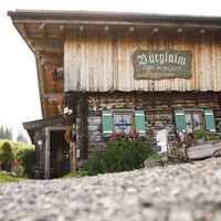 Bürglalm Seitenansicht