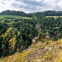 Aussicht Schwedenfelsen