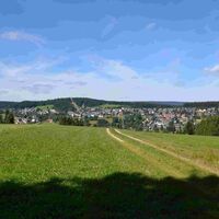Panoramablick auf Schönwald