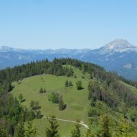 Rundschau in die Bergwelt