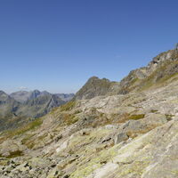 und auf der anderen Seite blicke ich zur Wildlochhöhe