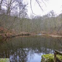 Stauteich im Kalten Tal