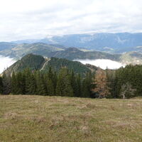 Aufstieg am Dürrriegel