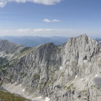 Panorama v.l.n.r. Scheffauer - Hackenköpfe - Sonneck