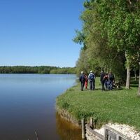 Bazas - sortie lac de la Prade