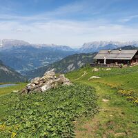 13.5 km Saukaralm mit Wegweiser