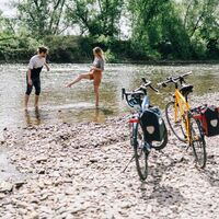 Radfahren an der Sieg