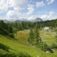 Blick in die unendlichen Weiten des Toten Gebirges