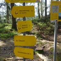 Aufstieg zur "Hauptmann Mayer Ruhe"