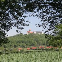 Veste Heldburg aus der Weite