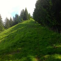 letztes Aufstiegsstück