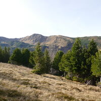 Rückblick zum Schüttnerkogel