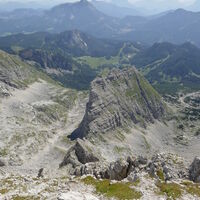 Ramesch mit Blick ins Gesäuse