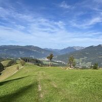 Und hier beginnt nun der Genuß-Abstieg über die Schöneben
