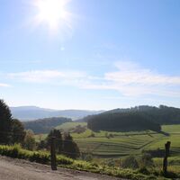 Aussicht "Auf dem Heller" im Hüttental
