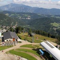 Blick von der Aussichtswarte Hirschenkogel