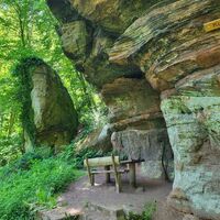 Kuhfelsen im Clauser Tal