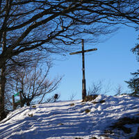 Hohe Dirn Runde in der kalten Jahreszeit
